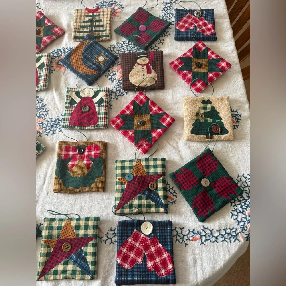 Vintage Homemade Ornaments